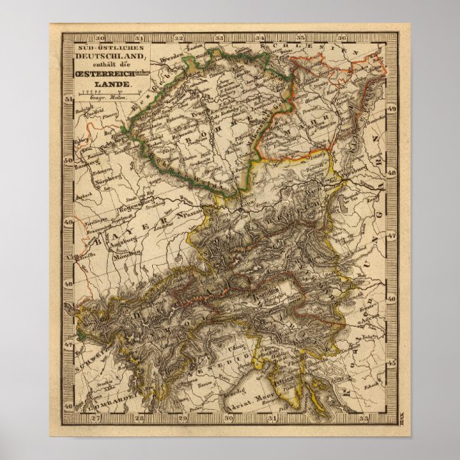 Germany and Austria 3 Poster (Framsidan)