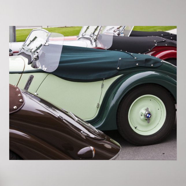 Germany, Bayern-Bavaria, Munich. BMW Welt Car 4 Poster (Framsidan)