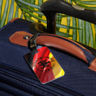 Germany/Deutschland Forever/black eagle/flag Bagagebricka