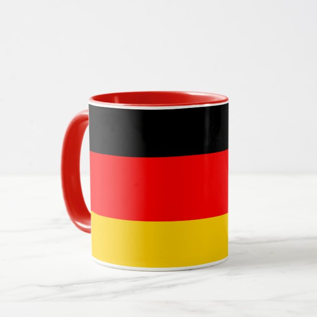Germany Flag Coffee Mug – German Decor Mugg (Framsida vänster)