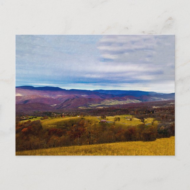 Germany Valley på hösten, West Virginia Vykort (Framsida)