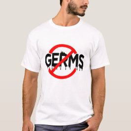 Germaphobe No Germs Antibakterial Virus Funny Meme T Shirt