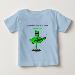 Germinator cyborg-anläggningen - lustig tecknad t shirt