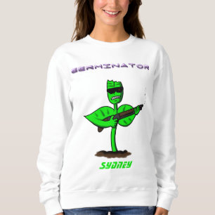 Germinator cyborg-anläggningen - lustig tecknad t shirt