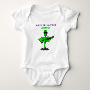 Germinator cyborg-anläggningen - lustig tecknad t shirt