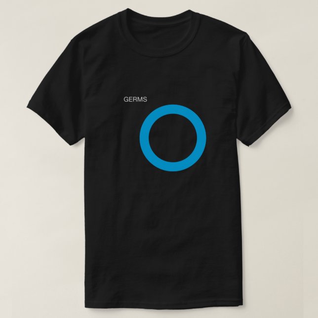 Germs Self Title Design T Shirt (Design framsida)