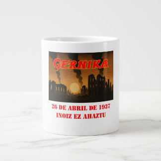 Gernika - glöm aldrig jumbo mugg