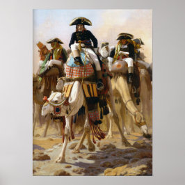 Gérôme - Bonaparte i Egypten Poster