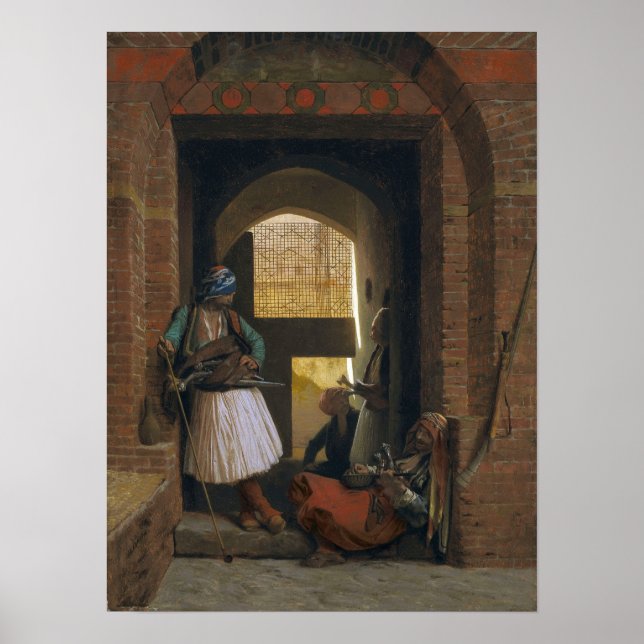Gérôme - Darnautes vaktkår i Kairo Poster (Framsidan)