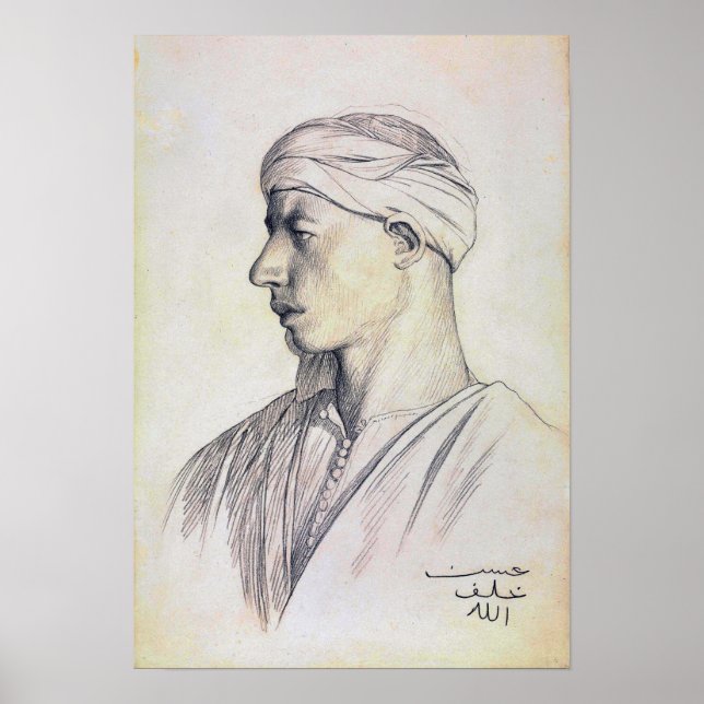 Gérôme - En egyptisk Fellah Poster (Framsidan)