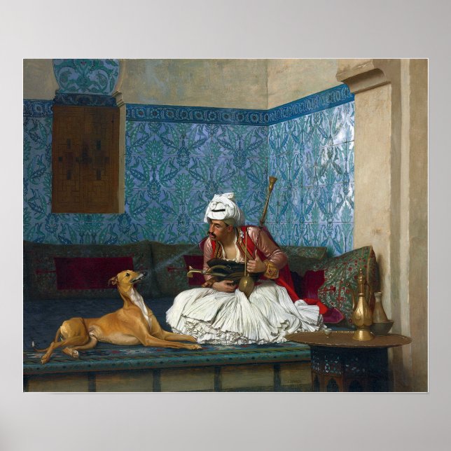 Gérôme - Ett skämt 1882 Poster (Framsidan)