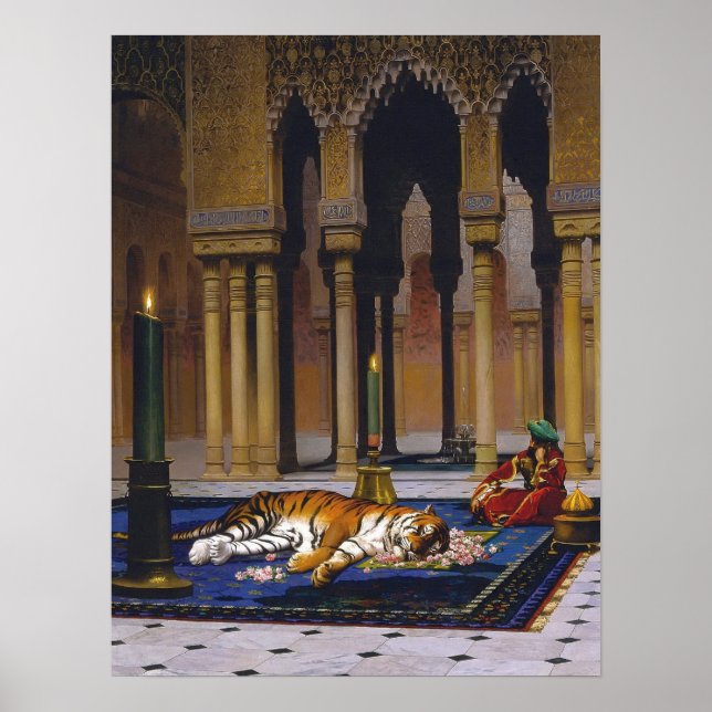 Gérôme - Grief Pasha Poster (Framsidan)