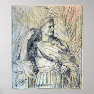 Gérôme - Julius Caesar Poster