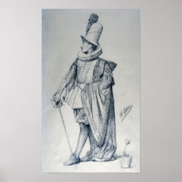 Gérôme - Nederländska Cavalier Poster