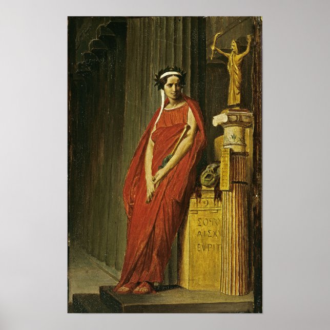Gérôme - Rachel In Tragedy Costume Poster (Framsidan)