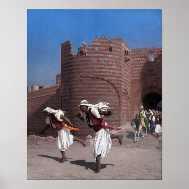 Gérôme - Springerna Pasha Poster (Framsidan)