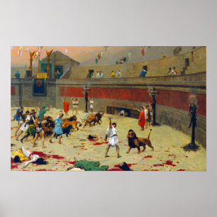 Gérôme - The Entrance 1902 Poster