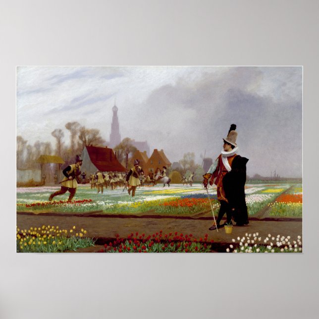 Gérôme - Tulip Folly Poster (Framsidan)