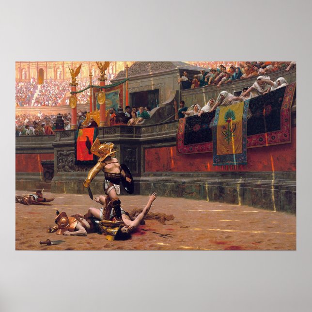 Gérôme - Tummen Ned Poster (Framsidan)