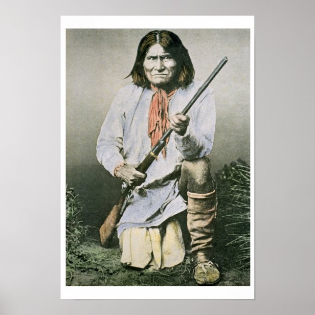 Geronimo (foto av färgad) poster (Framsidan)