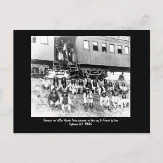 geronimo, Geronimo och Apache Indian pri.. Vykort