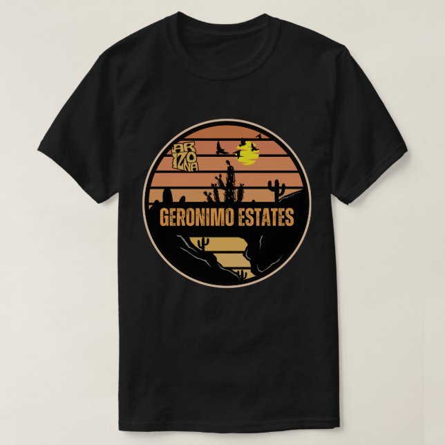 Geronimo Gods, Arizona T Shirt (Design framsida)
