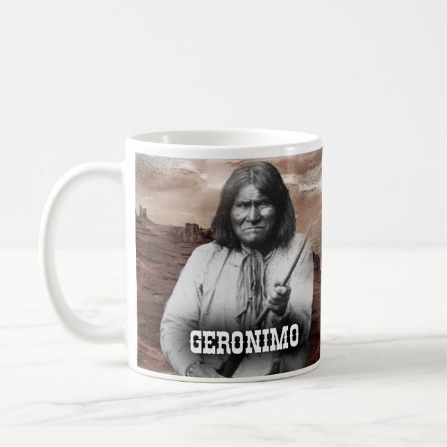 Geronimo historisk mugg (Vänster)