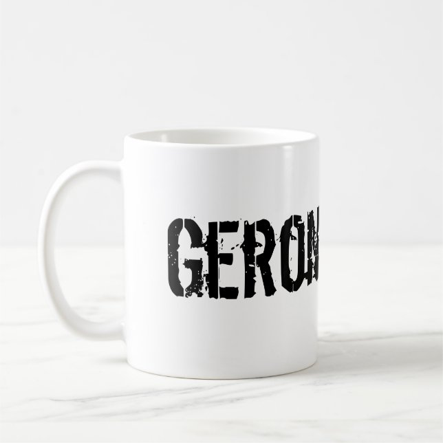 Geronimo KIA Kaffemugg (Vänster)