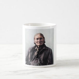 Geronimo - Leader och Medicine Man Kaffemugg