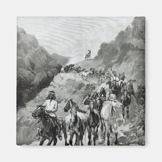 Geronimo och hans Band Magnet (Framsidan)