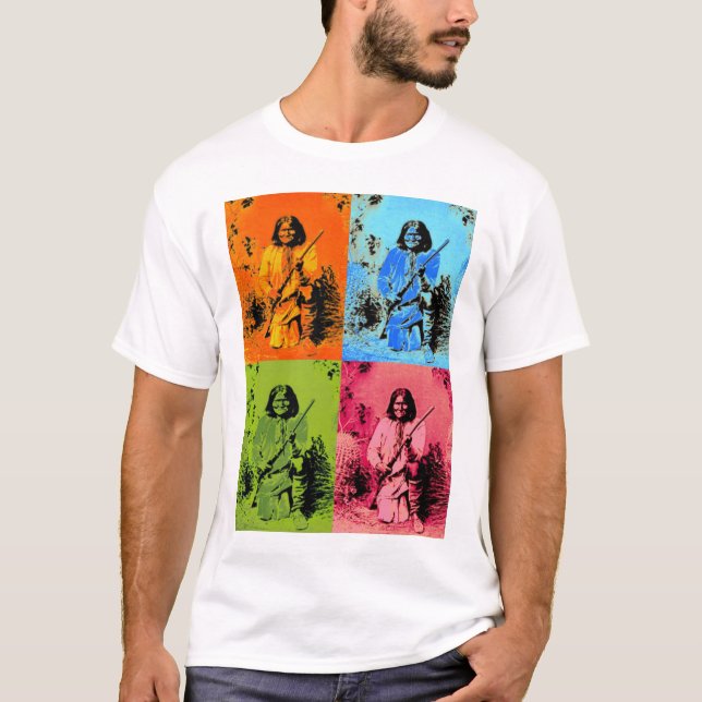 Geronimo popkonst tee shirt (Framsida)