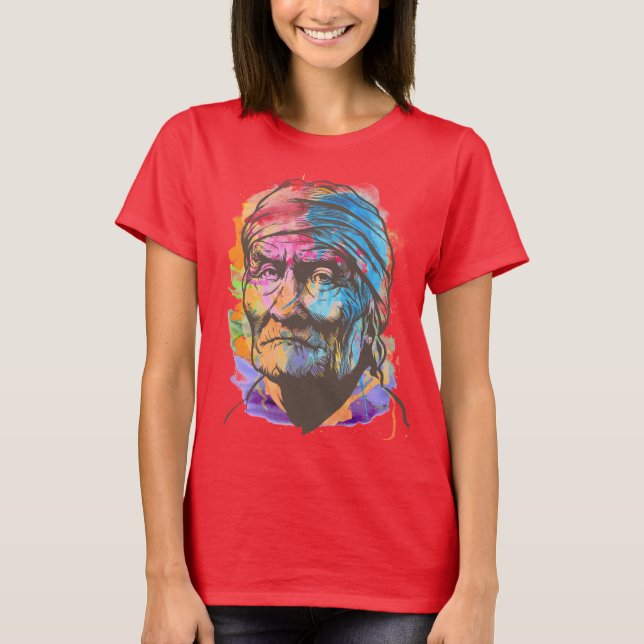 Geronimo Shirt Tee Shirt (Framsida)