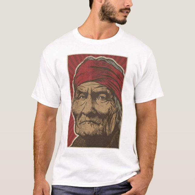 Geronimo skjorta t shirt (Framsida)