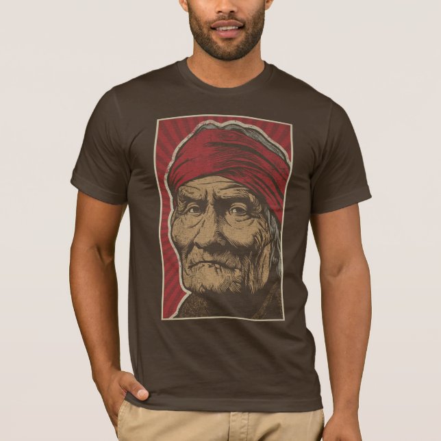 Geronimo skjorta t shirt (Framsida)