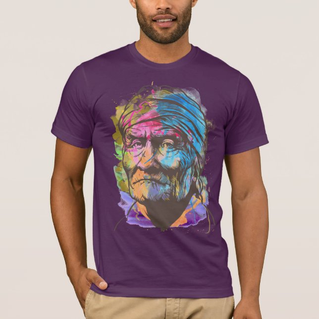 Geronimo skjorta tee shirt (Framsida)