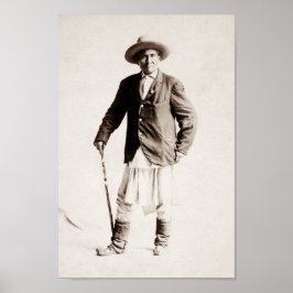 Geronimo Ständiga Porträtt - 1904 Poster