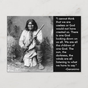 Geronimo Vykort