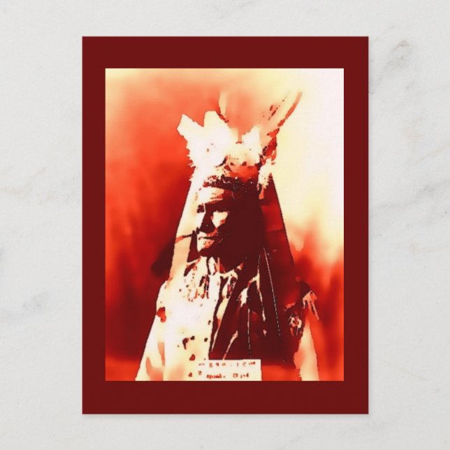 Geronimo-vykort Vykort (Framsida)