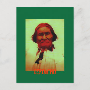 Geronimo-vykort Vykort