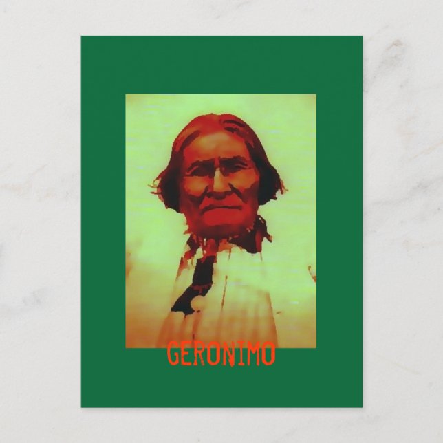 Geronimo-vykort Vykort (Framsida)