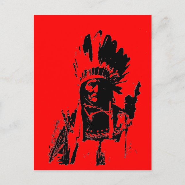 Geronimo-vykort Vykort (Framsida)