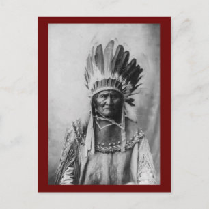 Geronimo-vykort Vykort