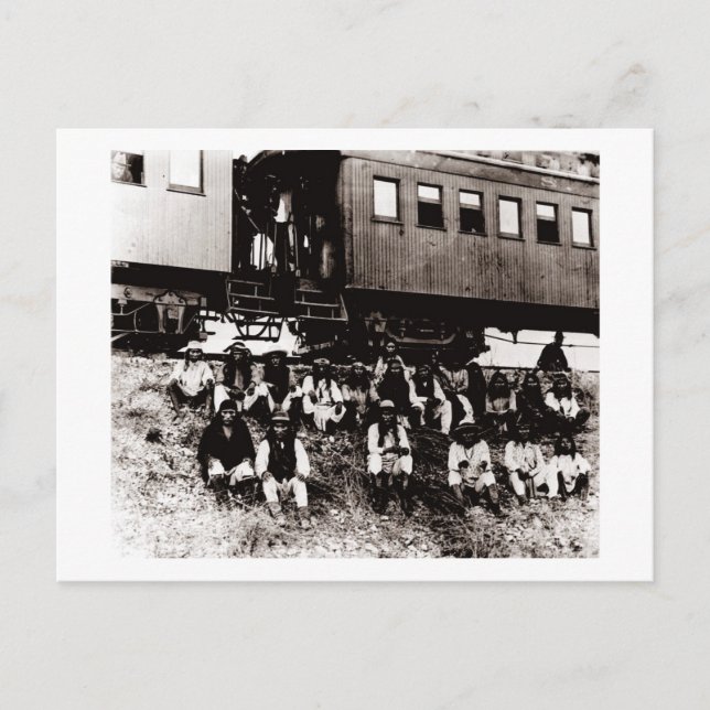 Geronimos band vykort (Framsida)