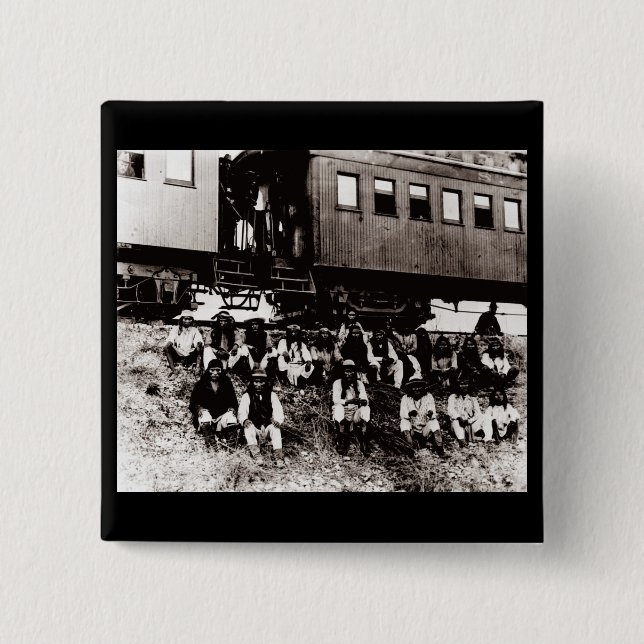 Geronimos musikband knapp (Framsida)