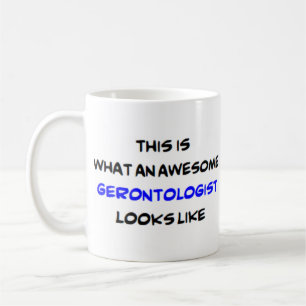 gerontolog, fantastisk kaffemugg