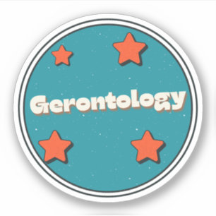 Gerontologi Klistermärken