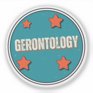 Gerontologi Klistermärken