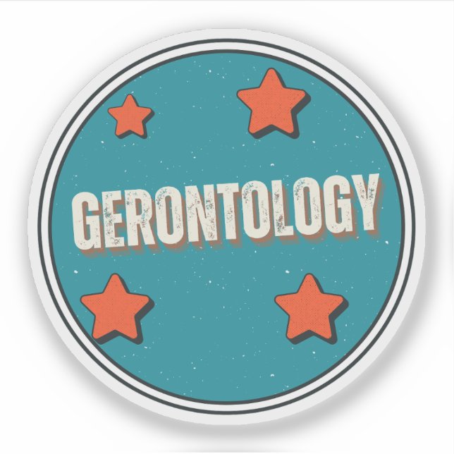 Gerontologi Klistermärken (Framsida)