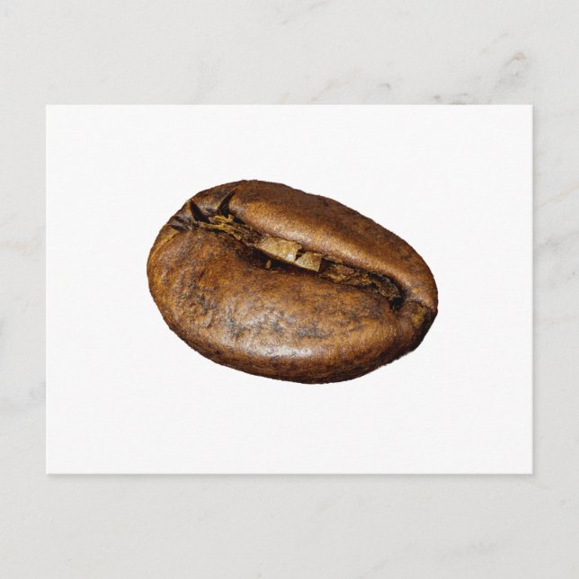 Geröstete Kaffeebohne  Vykort (Framsida)
