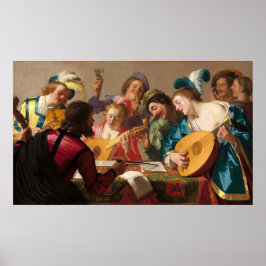 Gerrit van Honthorst Fine Art Poster